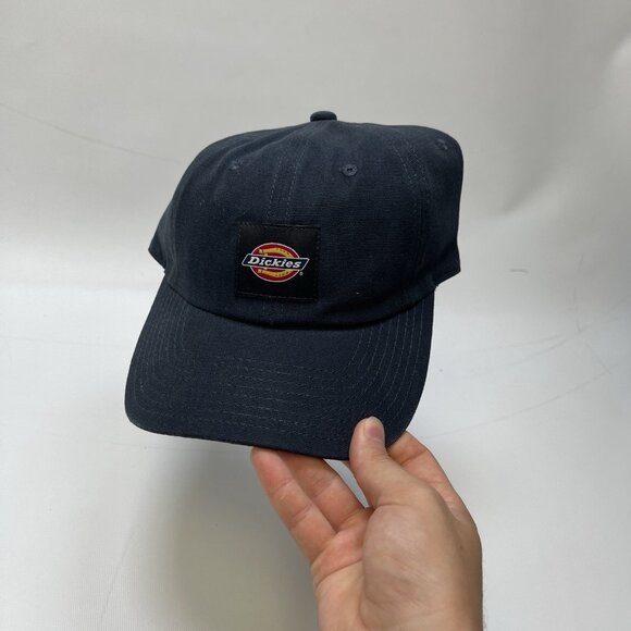 NWT Dickies Cap Washed Canvas Cap Dark Navy WH300DN Snap Back Skate O/S - Picture 9 of 11